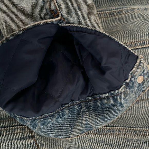 Frank & Oak Denim Sherpa Jacket - Picture 4 of 6